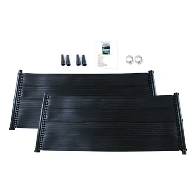 (2 Mats) Swimming/Paddling Pool Solar Hot Water Heater Mat Total PV Panel Kit Free Sun Energy Ki