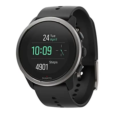 Suunto GPS Sports Smart Watch (BLACK STEEL) (SS050445000)