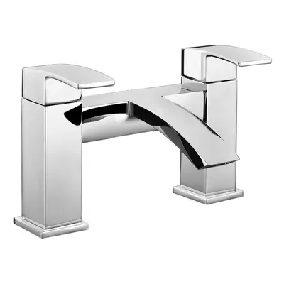 Tesa Waterfall Bath Filler Tap & Waste Chrome