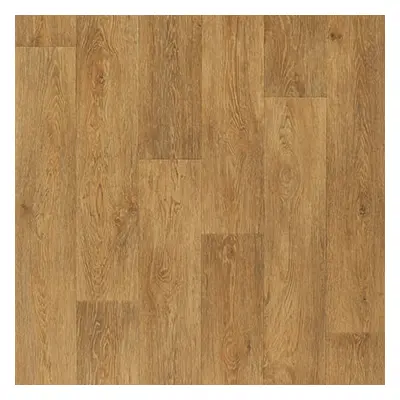 (4m(13'1") X 3m(9'9")-12mÂ², Mercury Beige Narrow Plank) Narrow Wood Effect Lino Vinyl Flooring 