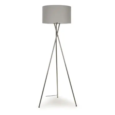 Camden Tripod Silver Floor Lamp