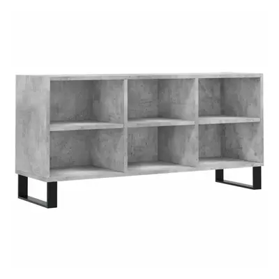 vidaXL TV Cabinet TV Unit Media Cabinet TV Stand Concrete Grey Engineered Wood