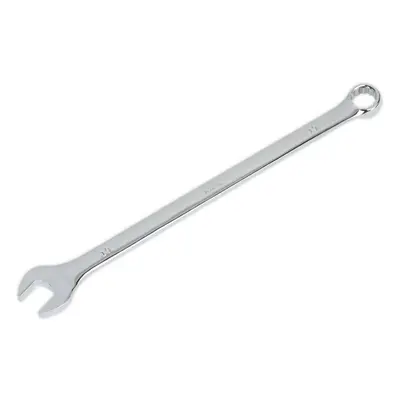 19mm x 349mm Extra Long Combination Spanner - Chrome Vanadium Steel Nut Wrench