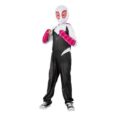 (S, White/Black/Pink) Marvel Comics Childrens/Kids Ghost-Spider Costume