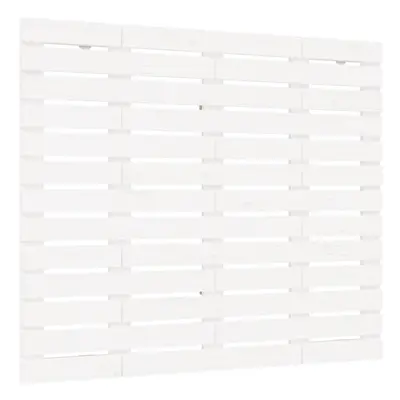 (white, x x 91.5 cm) vidaXL Wall Headboard Bedroom Bed Header Decor Bed Headboard Solid Wood Pin