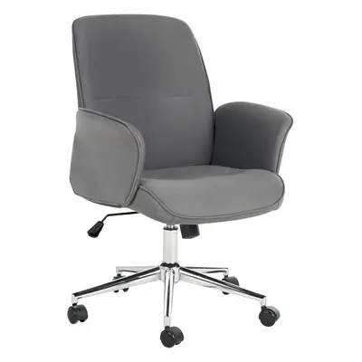 Swivel Office Chair Grey RAVISHING