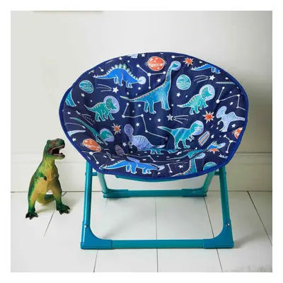 Childrens Kids Bedroom Foldable Dinostar Moon Chair Seat x x 46cm