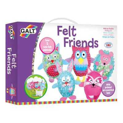 Felt Friends Animal Craft Set - Galt Sewing Toys - galt felt friends sewing toys