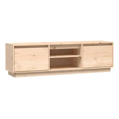 vidaXL Solid Wood Pine TV Cabinet 140x35x40 cm Wooden TV Console Sideboard