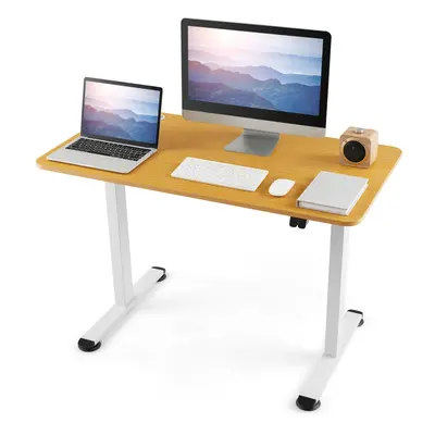 Height Adjustable Electric Computer Desk w/Cable Management HomeOffice