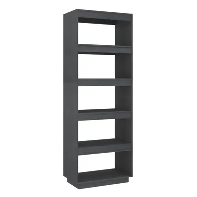 (grey, x x cm) vidaXL Solid Pinewood Book Cabinet/Room Divider Multi Colours Multi Sizes