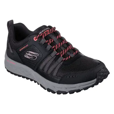 (Black Pink, UK 8) Skechers Escape Plan Endless Pursuit Womens Black Walking Hiking Trail Shoes