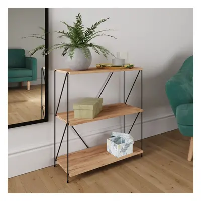 Leyo Tier Bookcase Modern Storage Shelving Unit for Home or Office