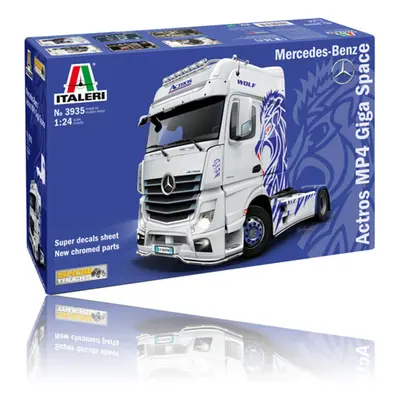 Italeri - Mercedes-benz Actros Mp4 Giga Space / 1:24