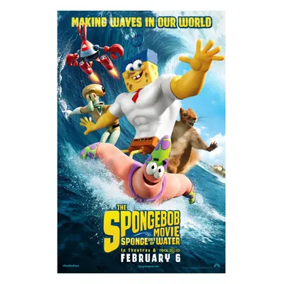 The Spongebob Movie Sponge Out Of Water Original Movie Poster Double Sided Advance Style