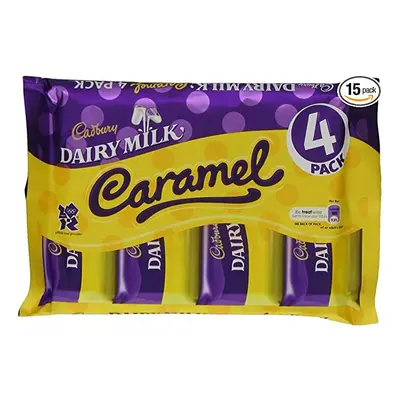 Cadbury Dairy Milk Caramel Bar g (Pack of 15)