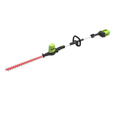 Greenworks GD60PHT Cordless 60v Long Reach Hedge Trimmer 51cm/20in Bare Unit