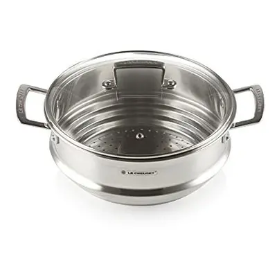 3Ply Stainless Steel Large Multi Steamer with Glass Lid cm