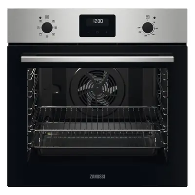 Zanussi ZOHNX3X1 Built In Electric Single Oven - Stainless Steel