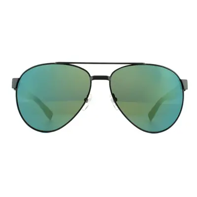 Lacoste Sunglasses L185S Matte Green Green Mirror