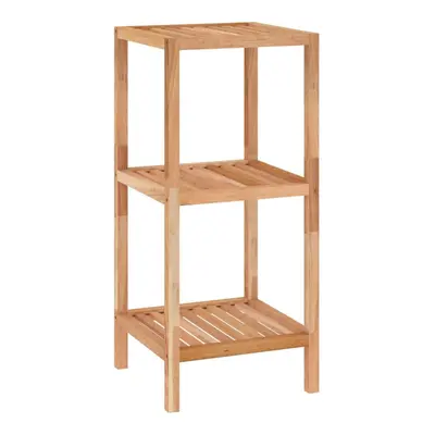 (36 x x cm) vidaXL Solid Wood Walnut Bathroom Shelf Organiser 36x36x112 cm/36x36x79 cm