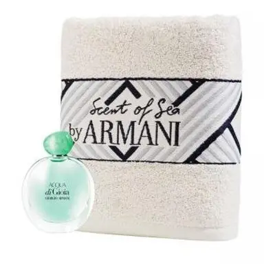 Acqua Di Gioia Pcs Set: 3.4 Eau De Parfum Spray + Beach Towel (Hard Box)