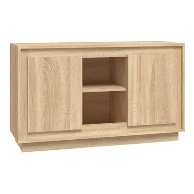 (sonoma oak) vidaXL Sideboard Cabinet Cupboard Side Cabinet Home Organiser Engineered Wood