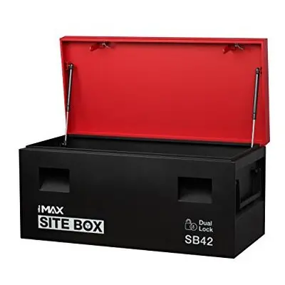 Hilka Tools SB42 Site Storage Box, Red/Black, 42-Inch