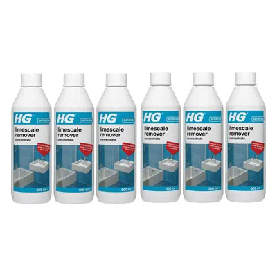 6 x HG Limescale Remover Concentrate - 500ml