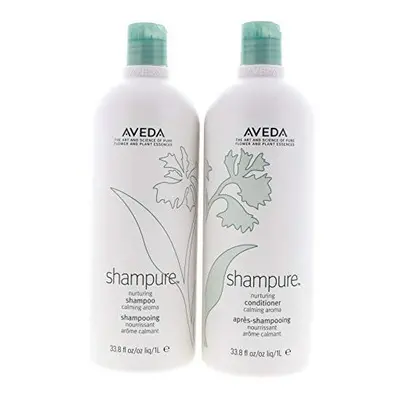 Aveda Shampure Shampoo & Conditioner Liter Duo (33.8 oz each)