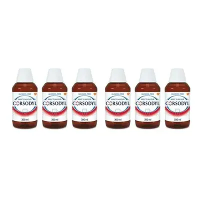 Corsodyl Mouthwash Gum Problem Treatment, Alcohol Free, ml (7689) (Pack of 6)