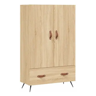 (sonoma oak) vidaXL Highboard Sideboard Cabinet Storage Cabinet Cupboard Engineered Wood