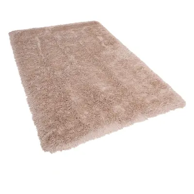 Shaggy Area Rug x cm Beige CIDE