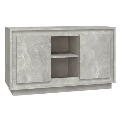 (concrete grey) vidaXL Sideboard Cabinet Cupboard Side Cabinet Home Organiser Engineered Wood