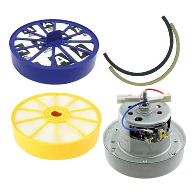 Motor & Filter Kit for Dyson DC07 Pre & Post HEPA, Seal + YDK Type TOC