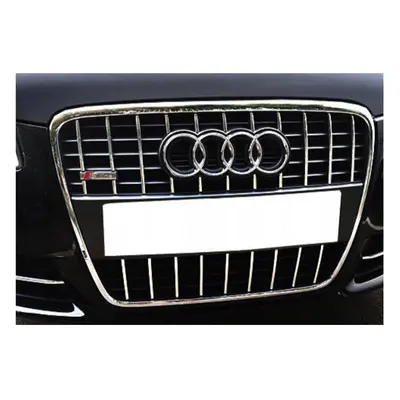 AUDI A4 B7 S-LINE Chrome Grill Trims - Radiator Bar Accents Decoration atrapa TUNING