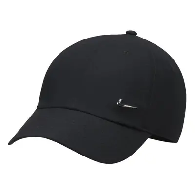 NIKE FB5372-010 U NK DF Club Cap U CB MTSWSH Hat Unisex Adult Black/Metallic Silver Size S/M