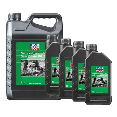 LIQUI MOLY Chainsaw Oil Petrol & Electric Pole Saws Hedge Trimmers ISO100 9L