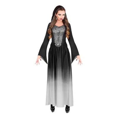 (L) White gothic vampire lady costume for women