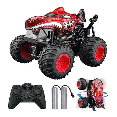 Remote Control Monster Truck, 2.4GHz Remote Control Car, RC Trucks Batteries Mins+, RC Stunt Car