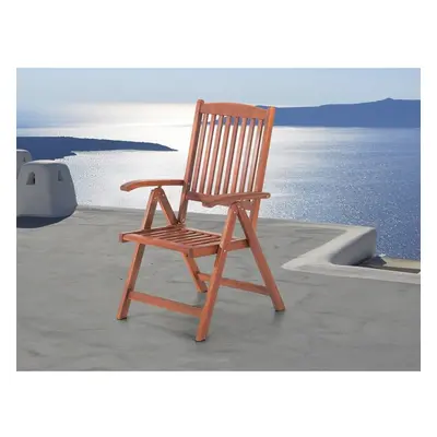 Solid Wooden Garden Chair - Adjustable Backrest -TOSCANA