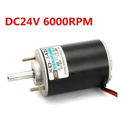 (24V) DC 12/24V 30W Permanent Magnet DC Motor CW/CCW Motor