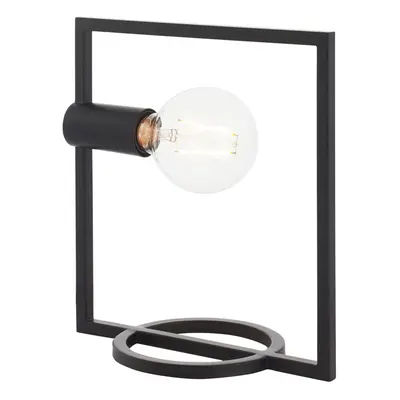 Table Lamp Matt Black 10W LED E27 Bedside Light Base Only e10768