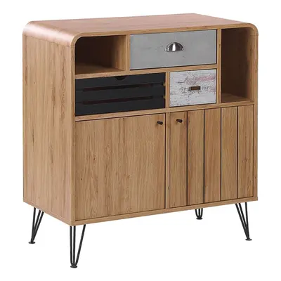 Chest of Drawers KYLE cm Light Wood