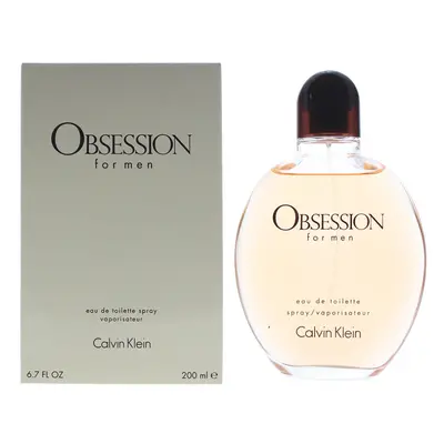 Calvin Klein Obsession For Men Eau De Toilette 200ml For Him