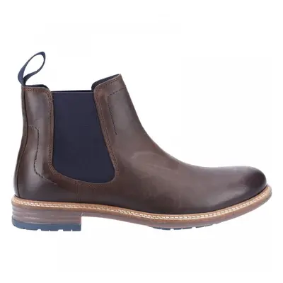 (7 (Adults')) Justin | Brown | Mens Chelsea Boots