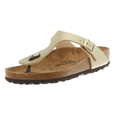 Birkenstock Gizeh BF Gold Regular Fit Womens Sandals