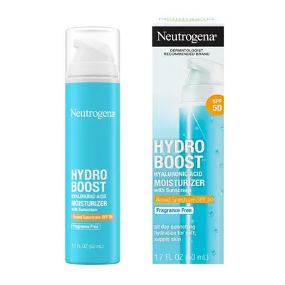 Neutrogena Hydro Boost SPF Hyaluronic Acid Moisturizer, 1.7 fl. oz