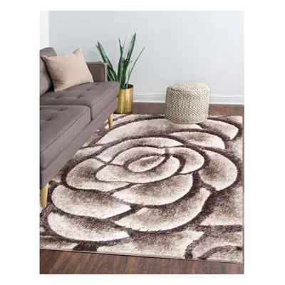 (Beige , x cm) Luxury Small Large Living Room Bedroom Rugs Hallway Runner Rose Pattern Area Rug 