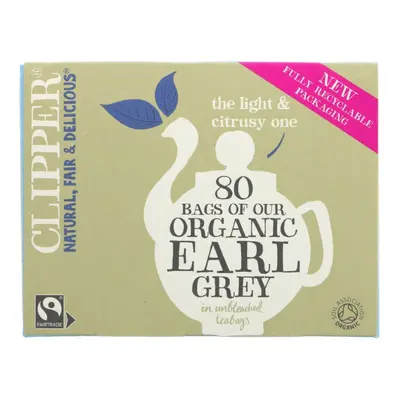 Clipper Earl Grey 80bags ( pack of )